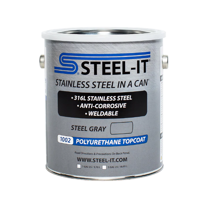 Steel-It: Steel Gray Polyurethane 1 Gallon