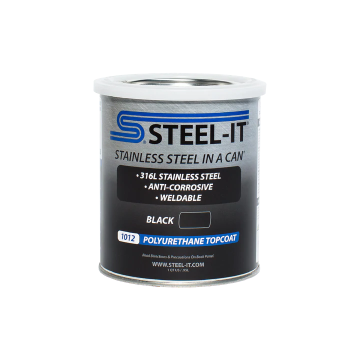 Steel-It: Black Polyurethane 1 Quart data-zoom=