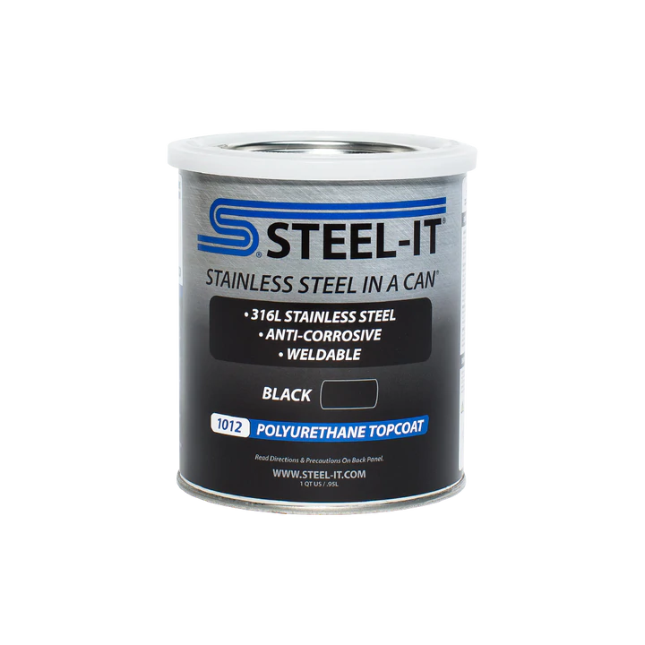 Steel-It: Black Polyurethane 1 Quart