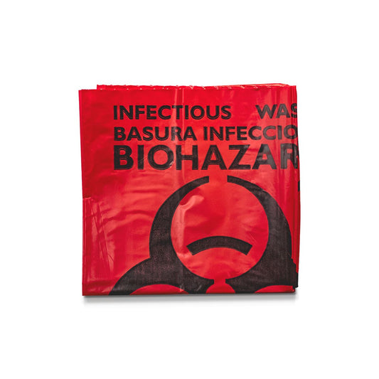 SafeTec - Red Biohazard Bag