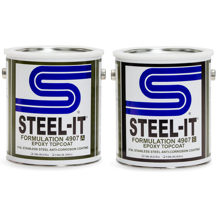 Steel-It: EPOXY TOPCOAT - 2 Gallon Kit data-zoom=