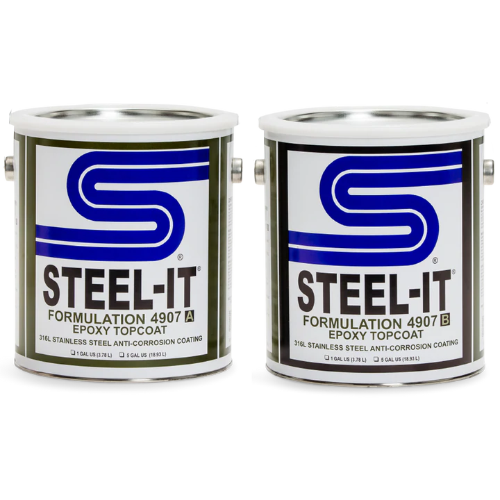 Steel-It: EPOXY TOPCOAT - 2 Gallon Kit