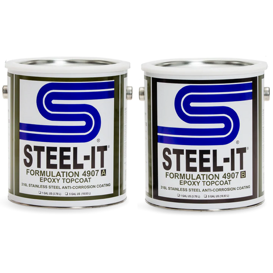 Steel-It: EPOXY TOPCOAT - 2 Gallon Kit